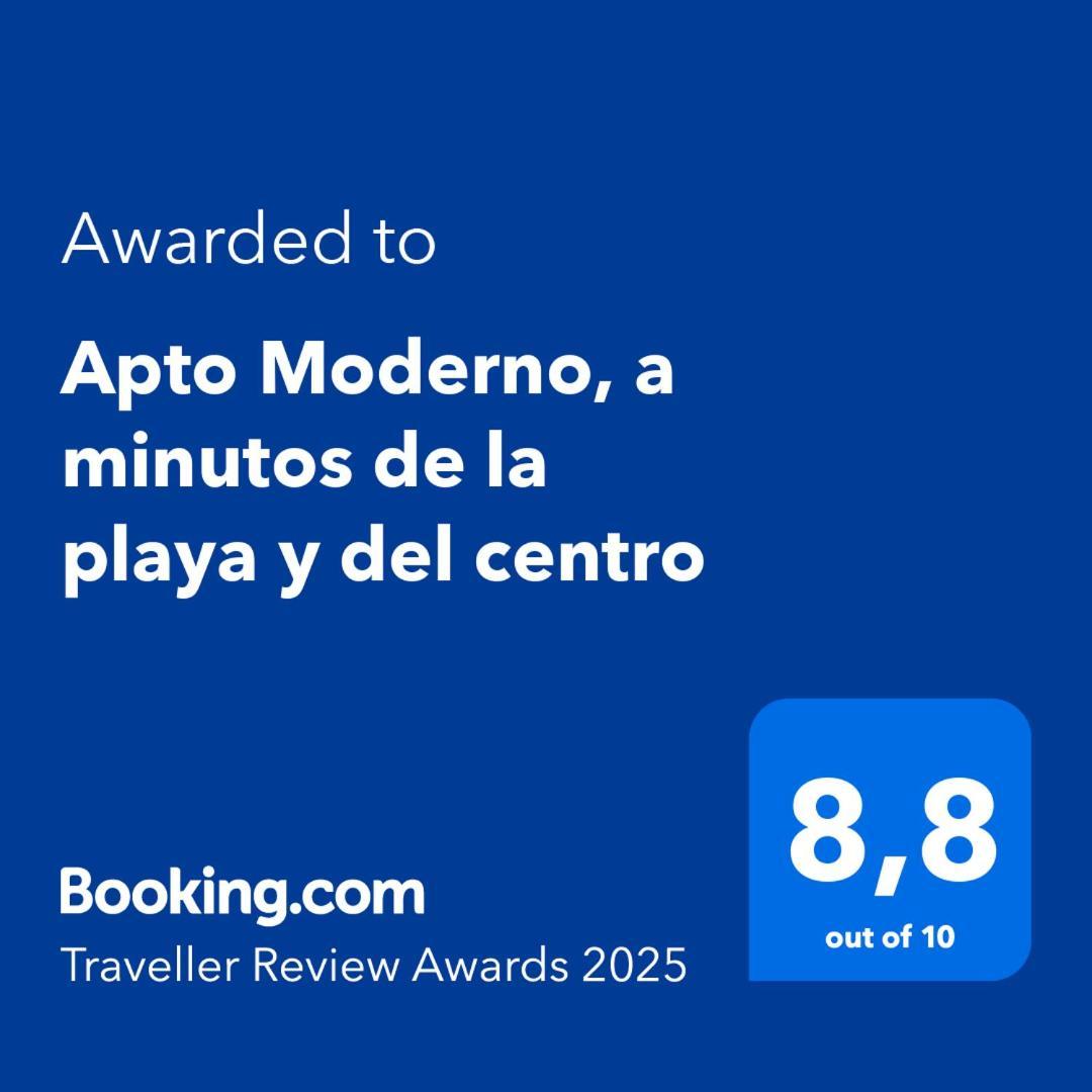 Apto Moderno, A Minutos De La Playa Y Del Centro Tarifa Exterior foto